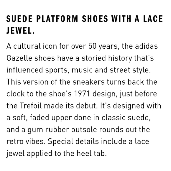 Adidas Gazelle Bold Women's Shoes - Picture 4 of 5